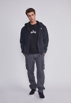 Pantalon Hombre Multicargo Azul Sioux